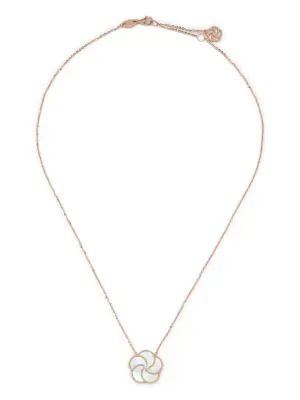 Колье из розового золота