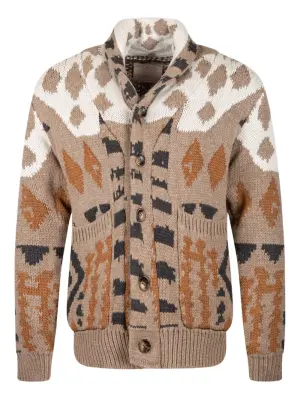 Кардиган с V-образным вырезом