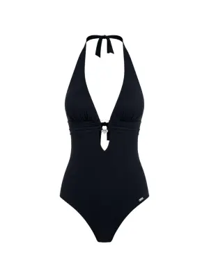 Слитный купальник с кольцом