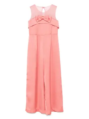 Комбинезон с бантом