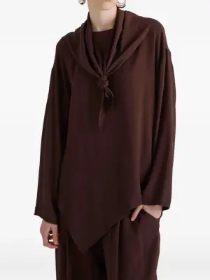 Асимметричная блузка