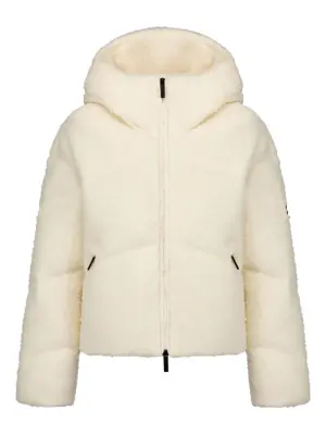 Стеганая куртка с капюшоном