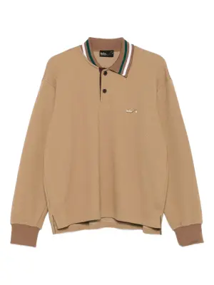 Поло с вышитым логотипом