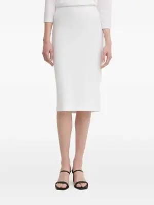 Миди-юбка с разрезом