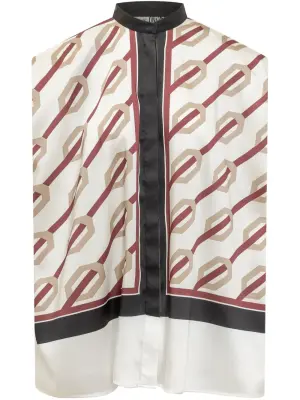 Блузка с принтом Vunica