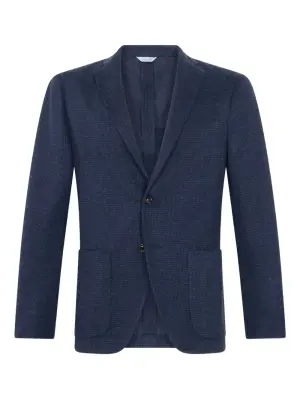 Пиджак с накладными карманами