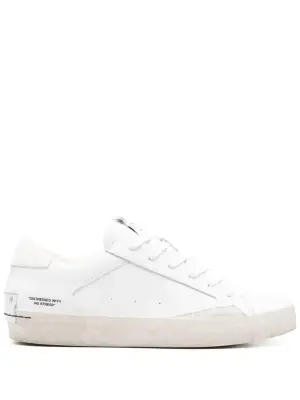 Кеды с эффектом потертости