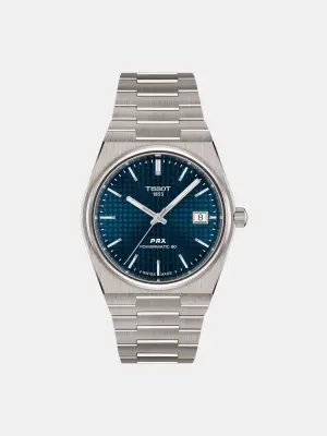 Автоматические часы PRX синие T1378074404100