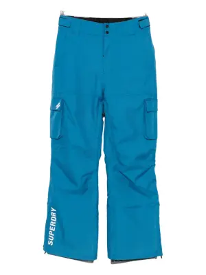 Брюки-карго с панельной отделкой