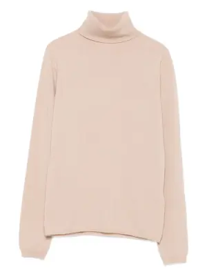 Кашемировый свитер с высоким воротником