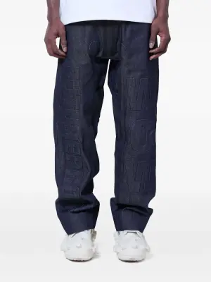 Джинсы с логотипом