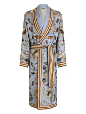 халат с узором