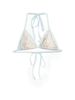 Топ бикини с анималистичным принтом Nick