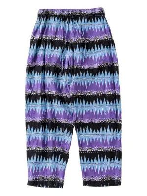 брюки с принтом