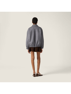 Блузон из двойного кашемира