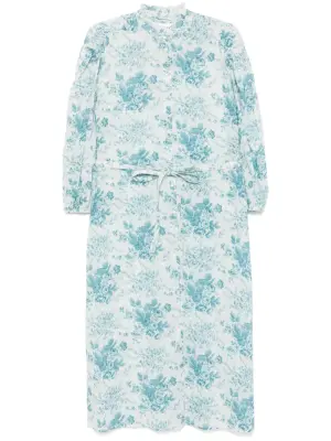 Платье миди с принтом Cinz