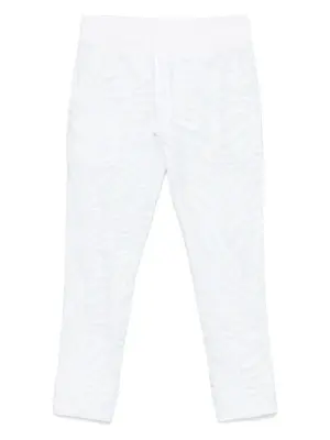 брюки из смесового хлопка