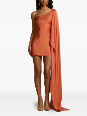 Платье мини Cyra на одно плечо