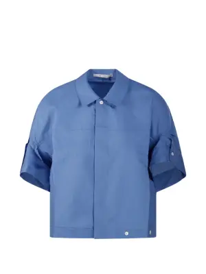 Блузка с пуговицами и галстуком