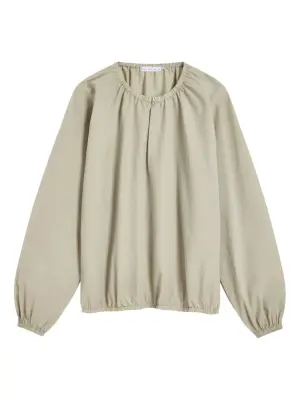 блузка со сборками