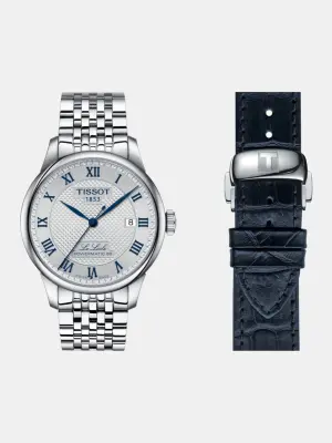 Автоматические часы Le Locle Серебристые T0064071103303