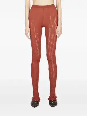 Ribbed leggings