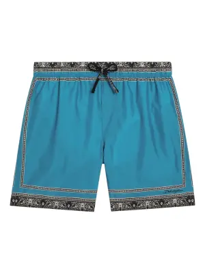 Плавки-шорты с принтом