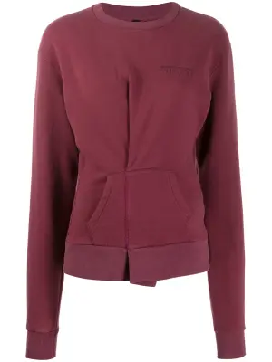 толстовка с клапаном