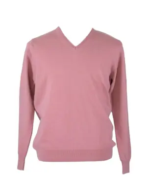 Свитер с V-образным вырезом