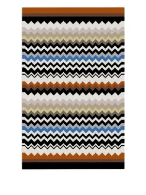 Коврик для ванной Best с узором зигзаг