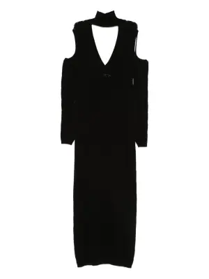 Трикотажное платье миди