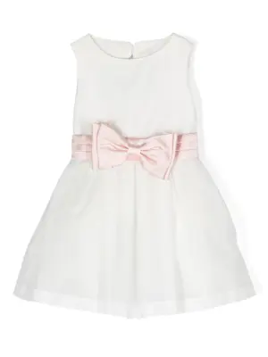 Платье с плиссированной юбкой