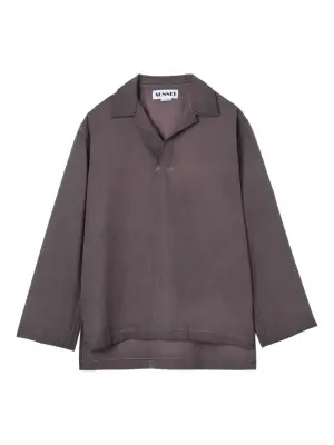 Шерстяная рубашка поло