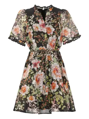 Платье мини Haley с цветочным принтом