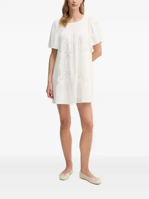 Платье мини Lola с вышивкой