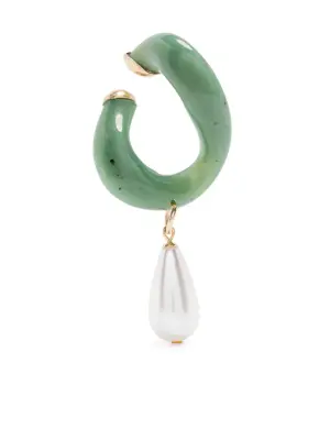 Серьга-кафф среднего размера