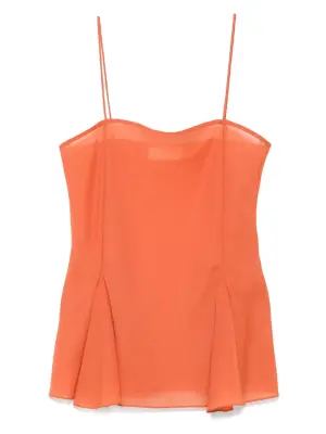 шерстяной топ Foundation без рукавов