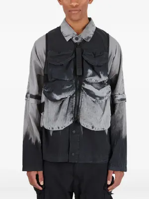 Жилет с карманами на молнии