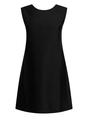 Платье мини без рукавов