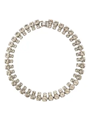 Колье с кристаллами