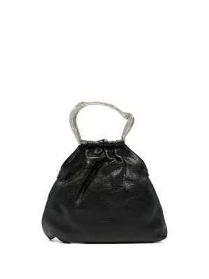 Маленькая текстурированная сумка-тоут Delia