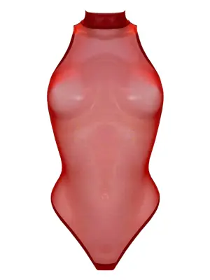 Боди с открытой спиной