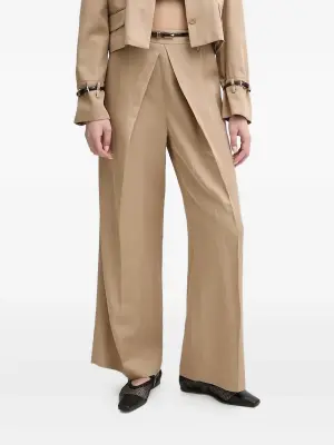 Брюки с поясом