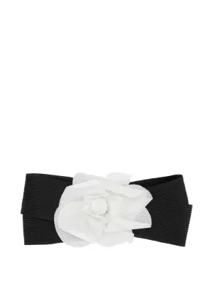 Эластичный пояс с цветком