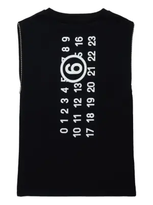 платье с принтом Numbers