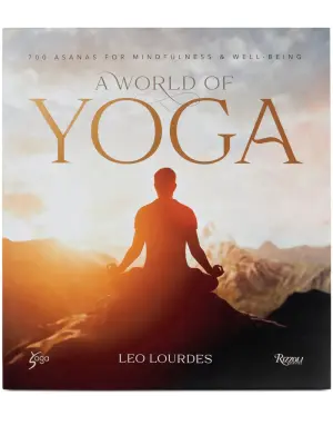 A World of Yoga by Leo Lourdes hardcover book