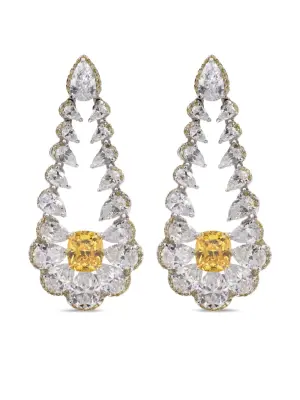 Серьги Yellow Picard