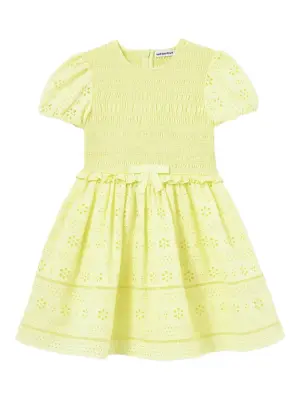 платье с короткими рукавами