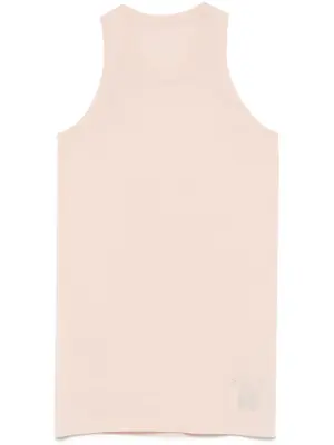 Трикотажный топ без рукавов