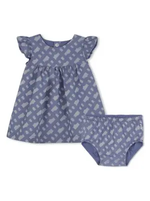 Платье с монограммой